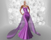 Exquisite Orchid Gown