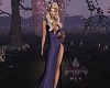 Royal Purple Pinup Gown