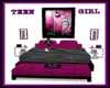 TEEN BED/BUTTERFLY