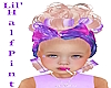 Cotton Candy in Curlers