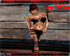 !W Red n Black PVC Fit