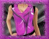 *Yo* Lth vest / pink