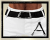 [A] Straight Pant White