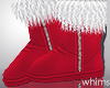 Santa Fur Boots