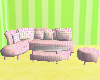 Kawaii Pink Couch