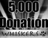 !W! 5k Donation Sticker