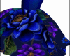 LeLani Blue Flower Gown