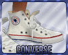 Co. White Converse M.