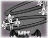 Goth hairclips