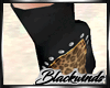 Black Leopard Wedges