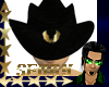 sf Cowboy Hat Black