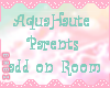 AHParents add on Bedroom