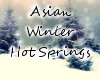 Asian Winter Hot Springs