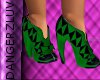 GRN & BLK CHARACTER SHOE