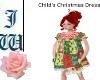 JW Child Christmas Dress