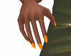 Vinen orange nail