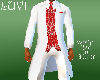 LUVI RED N SILVER TUX