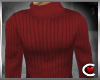 *SC-Warm Sweater Red