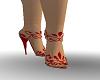 red shoe