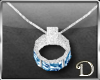 D™Aqua Ring necklaces