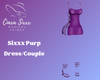 Sixxx Purp Dress/Couple