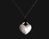 $ 3D heart string silver