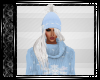 Blue Winter Hat Platinum