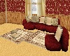 Dk Red Cuddle Couch Set