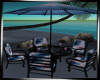 ! cozy night patio