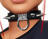 !! Spiked Choker Black