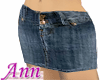 Micro Denim Skirt (dark)