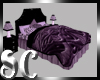 Purple Cheetah Bed