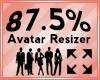Avatar Scaler 87.5%