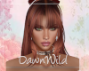 Aveline Copper Bangs