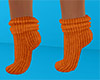Orange Socks Short (F)