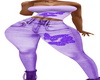 Lilac Jeans W/Tube Tup
