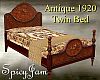 Antique 1920 Twin Bed Tn