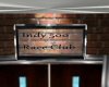 Indy 500 race club sign