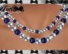 Silver Blue Necklace