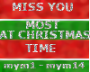 Miss U Most At Christmas