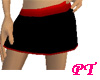 Black Skirt Red Trim