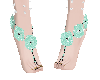 xlvlx Teal Flower