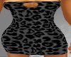 [C] Leopard Dress Grey