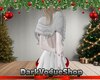 White Christmas Scarf