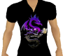 purple tribal dragon