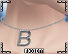 *A* B Letter Necklace