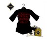 TEE CLASSY SAVAGE BLKRED