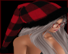 Buffalo Check Santa Hat