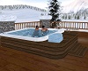 Winter Retreat Hot Tub