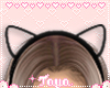 T♡ Black Kitty Ears